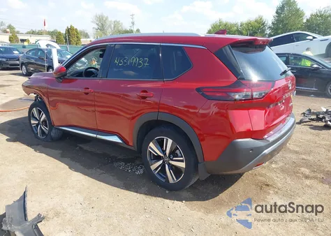 2022 Nissan Rogue Sl Intelligent Awd z USA, uszkodzony, nr VIN 5N1BT3CB8NC698776